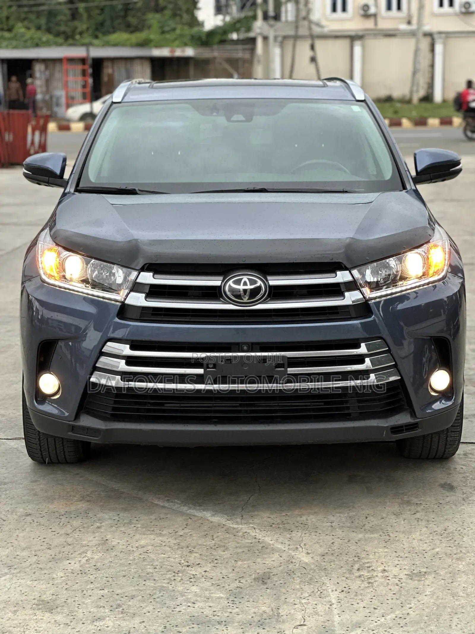 Toyota Highlander Limited Platinum 2019 Blue