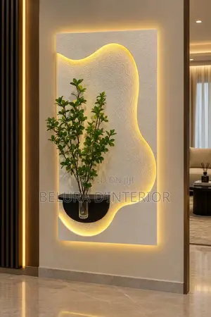 3d Moon Design Wall Art