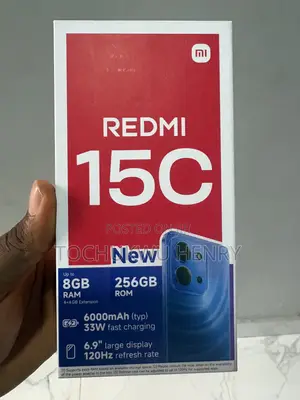 New Xiaomi Redmi 15C 256 GB Blue