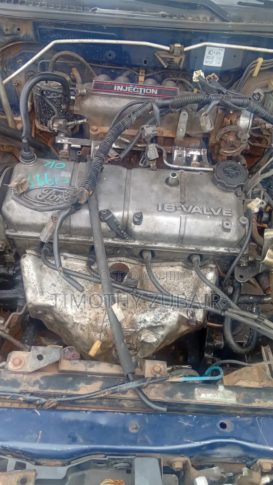 Mazda 626 2002 Blue