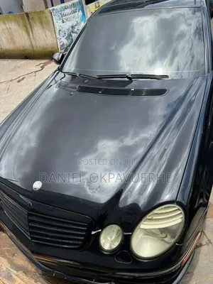 Mercedes-Benz E63 2008 Black