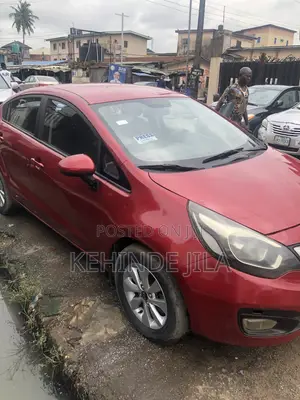 Kia Rio EX 4dr Sedan (1.6L 4cyl 6A) 2014 Red