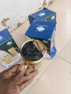 Golden Mug With Mirror on Top