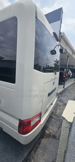New Toyota Coaster 2025 White