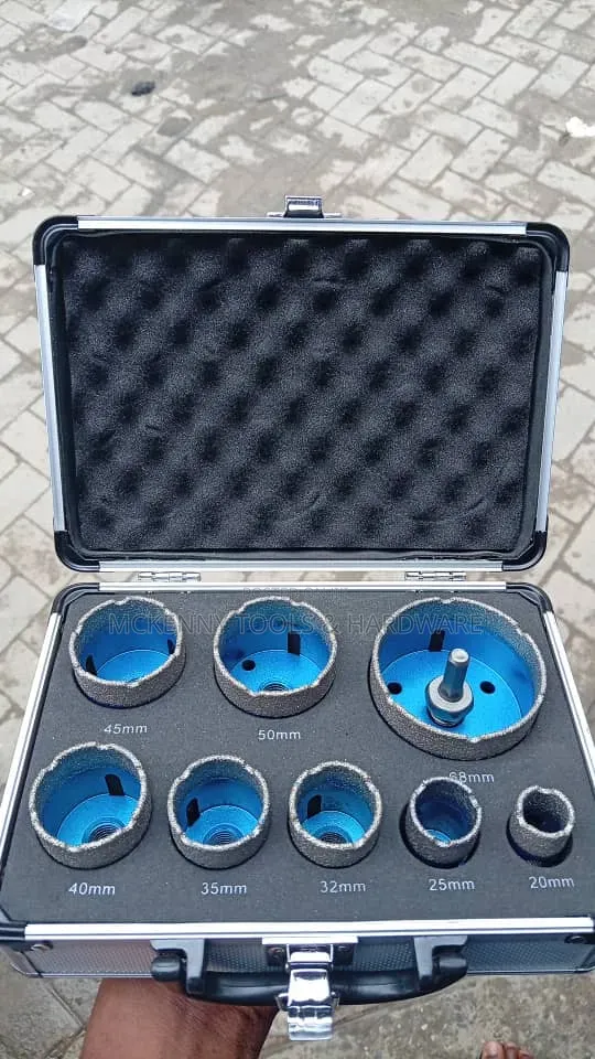 Diamond Hole Saw Kit – Professional Tile Stone Core Drill Bits