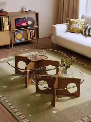 Orbit Glass Center Table - Brown
Tm