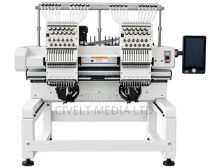 2 Head Embroidery Machine 400x500