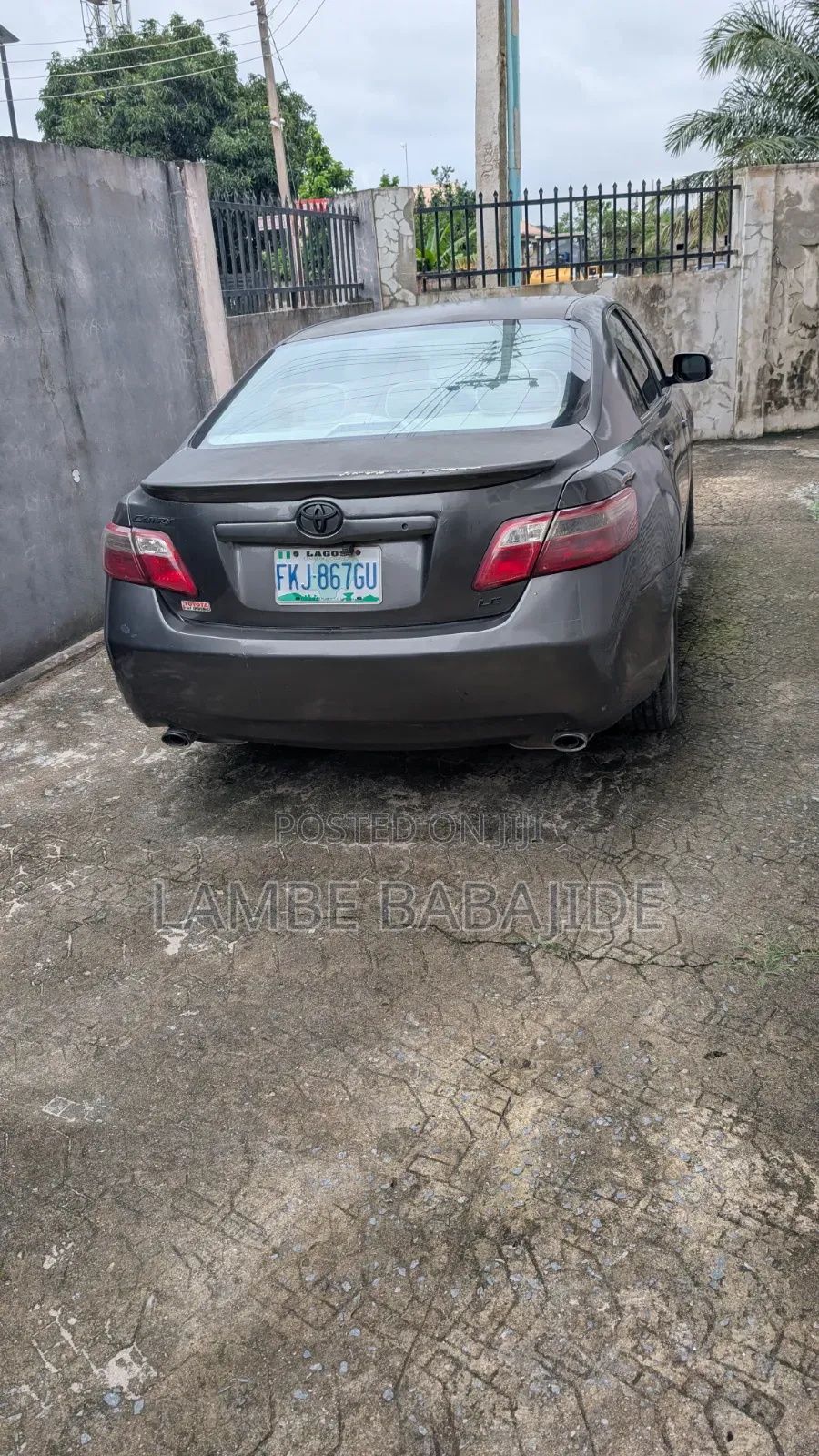 Toyota Camry 2007 Gray
