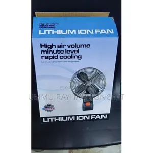 Lithium Metal Rechargeable Fan