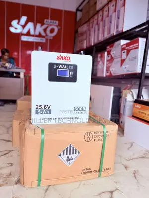 SAKO 5kWh 24V Li-Wall Lithium Battery – SK-25.6V200Ah