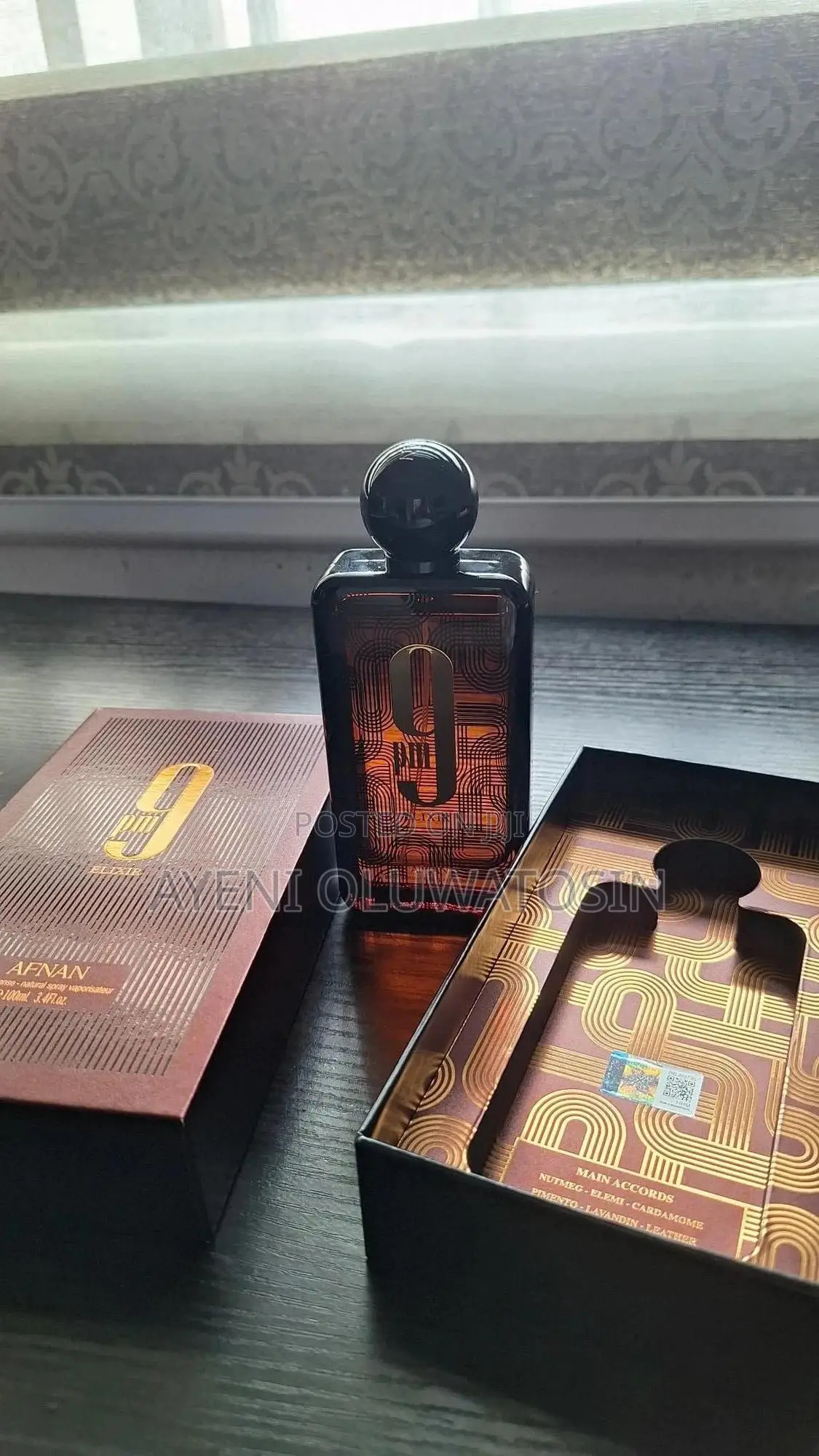 Afnan 9PM Elixir 100ml - 99% Full - Blind Buy - Beast Mode