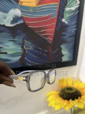 Photochromic Blue Tint Clear Lenses Glasses