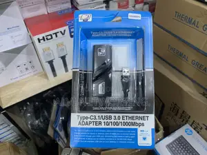 Type-C3.1/USB 3.0 Gigabit Ethernet Adapter