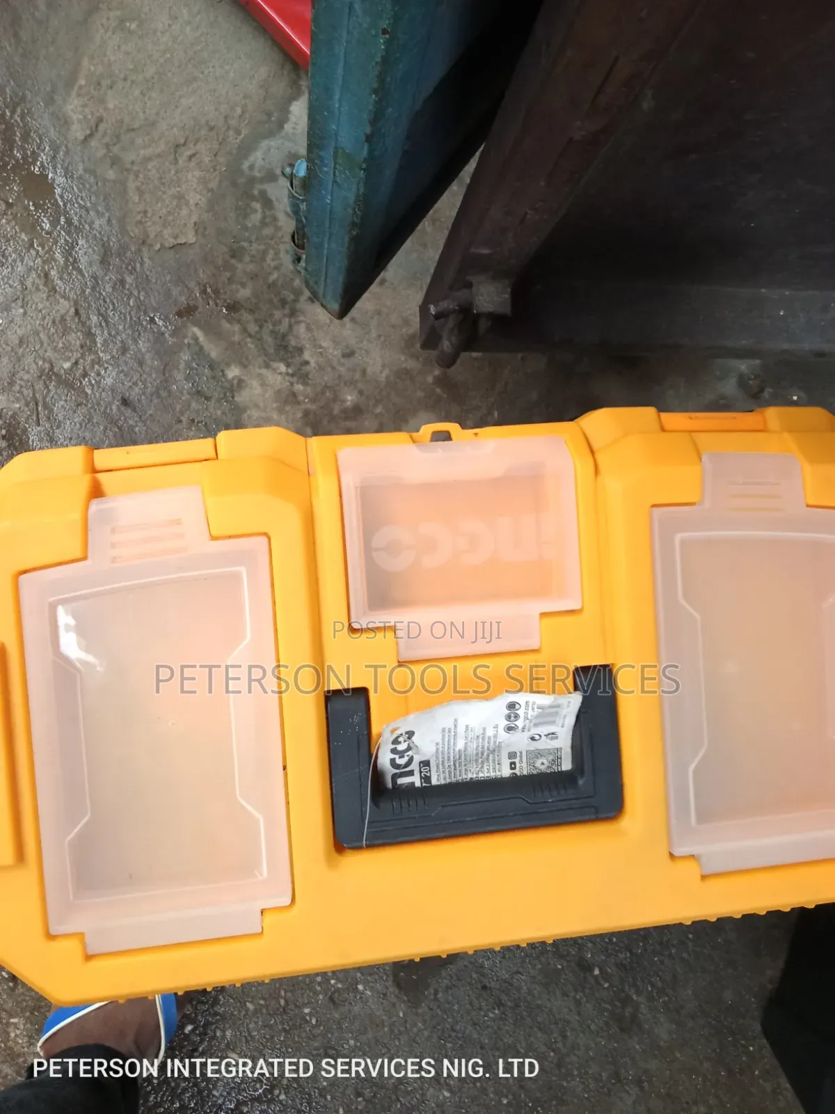 20" Ingco Plastic Empty Tool Box