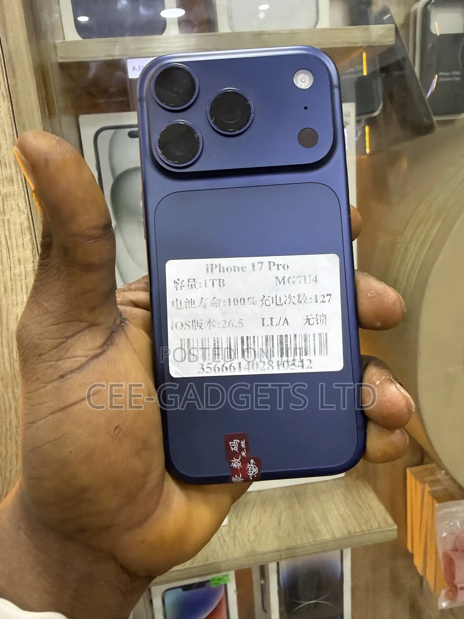 Apple iPhone 17 Pro 1 TB Blue
