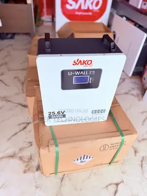 SAKO Li-Wall Series 5kWh 24V Solar Battery | SK-25.6V200Ah