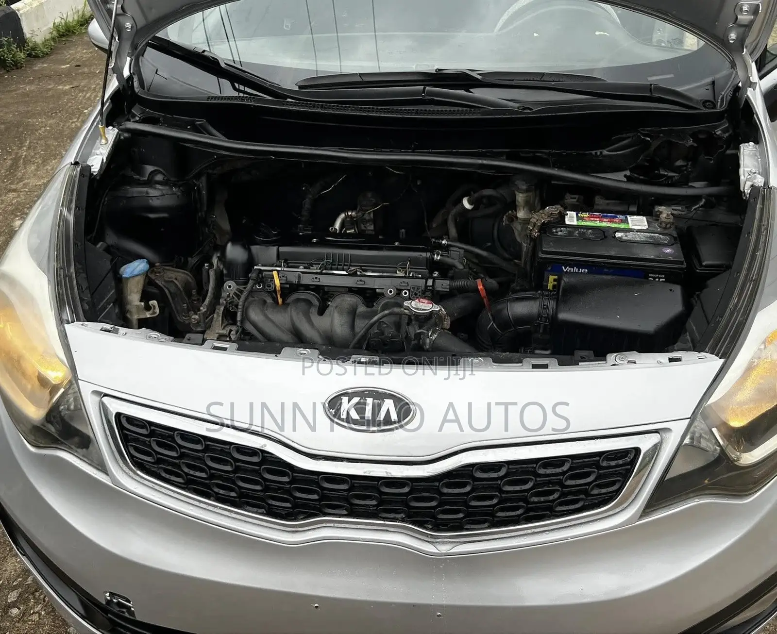 Kia Rio 2014 Silver