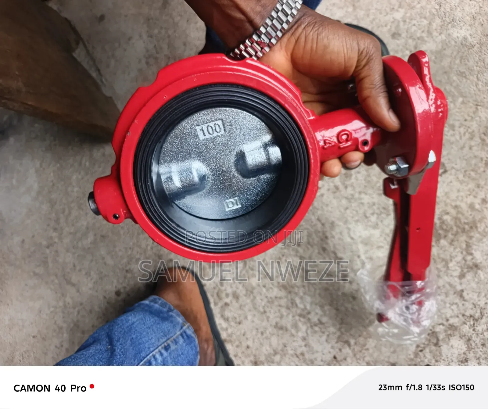 Butterfly Valve 4"