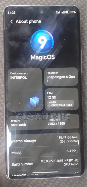 Honor Magic8 Pro 256 GB Orange