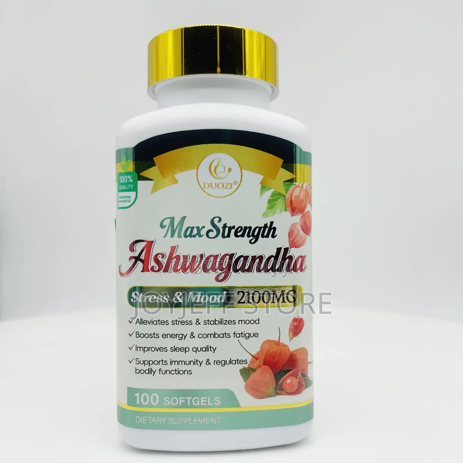 Duozi Ashwagandha Stress Relief and Sleep Support With Extra Strength