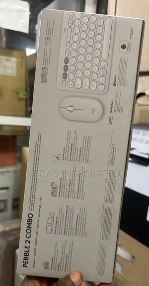 Logitech Pebble 2 Combo Wireless and Bluetooth Keyboard and Mouse