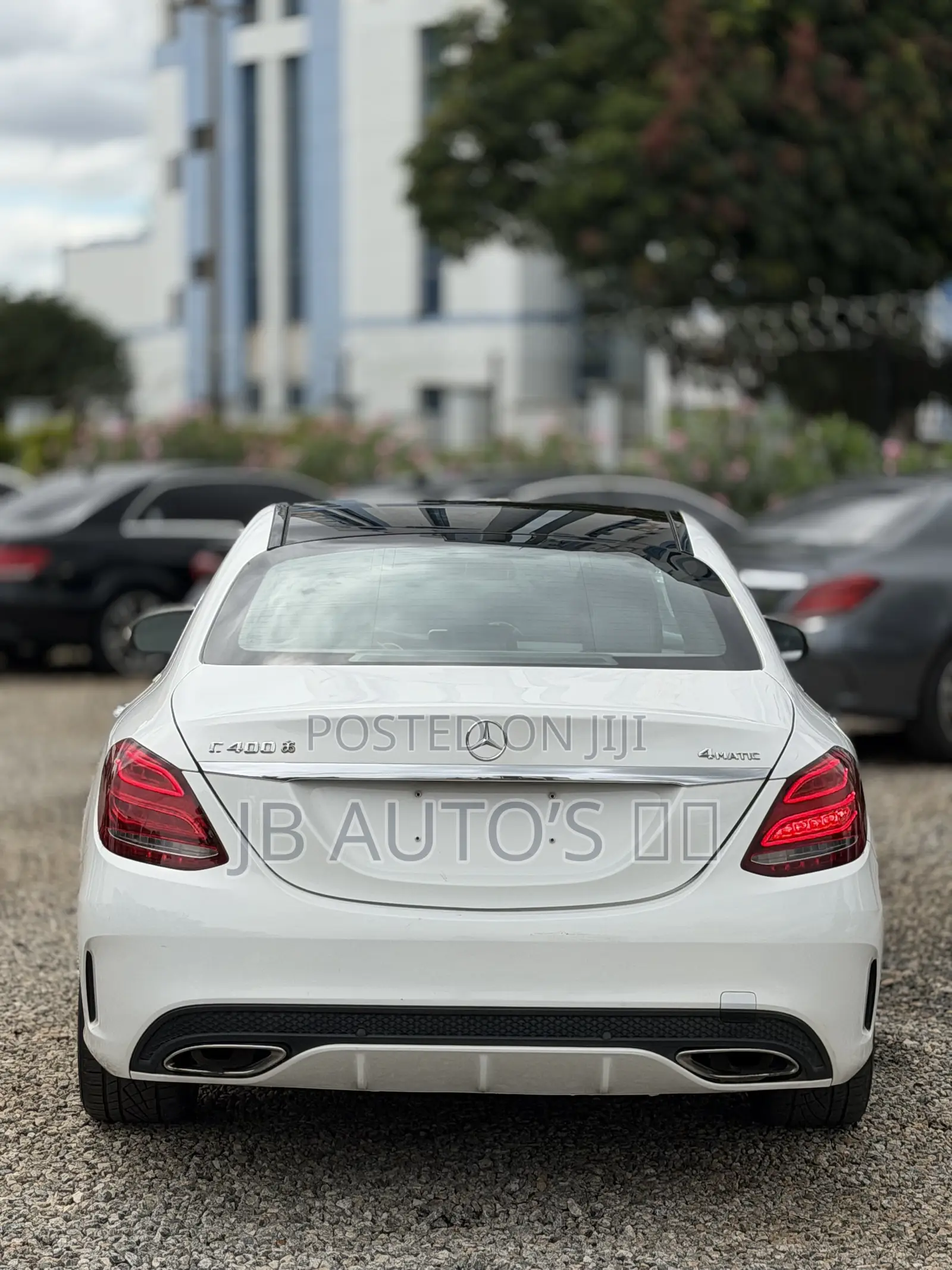 Mercedes-Benz C400 2016 White