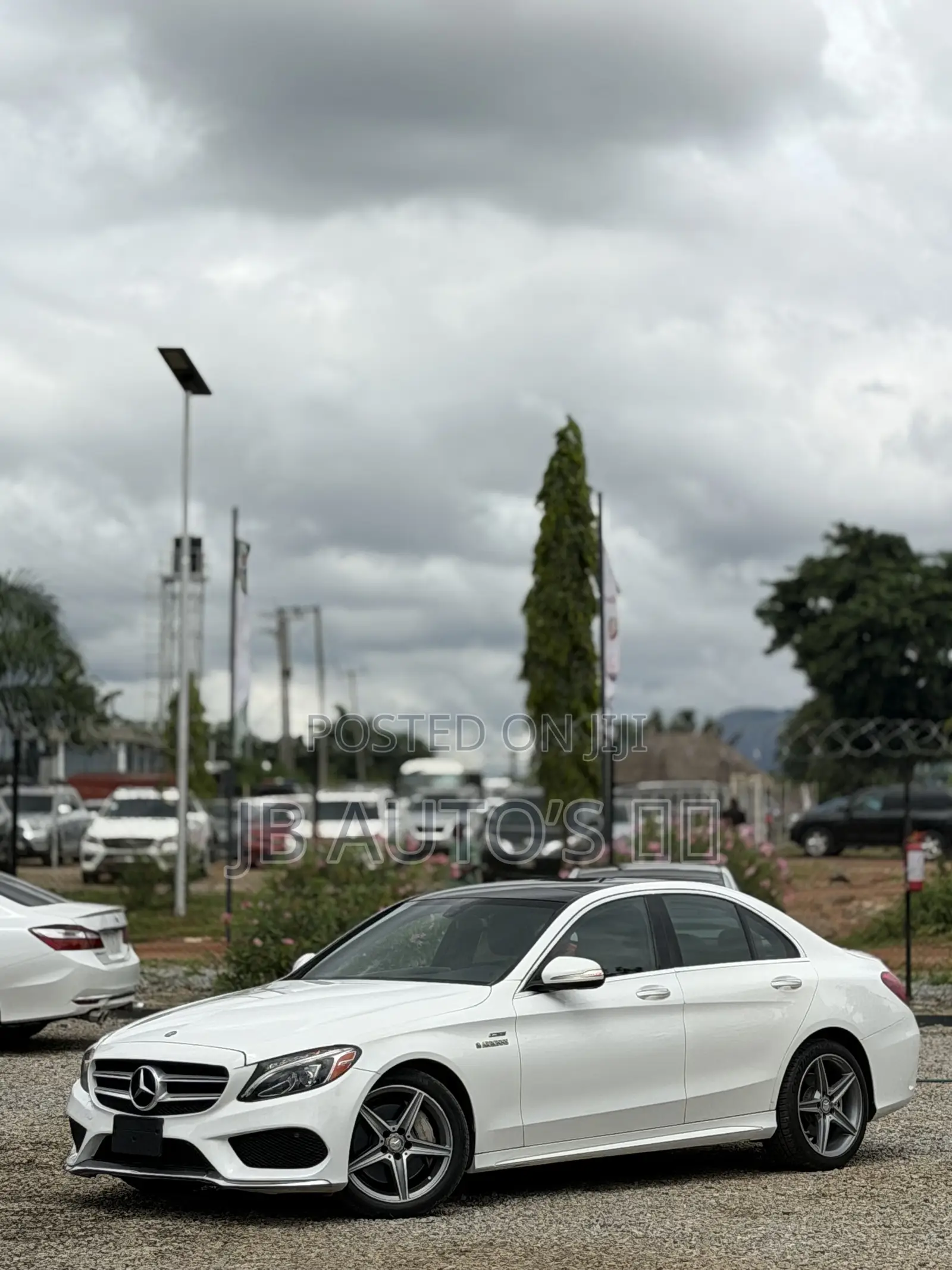 Mercedes-Benz C400 2016 White