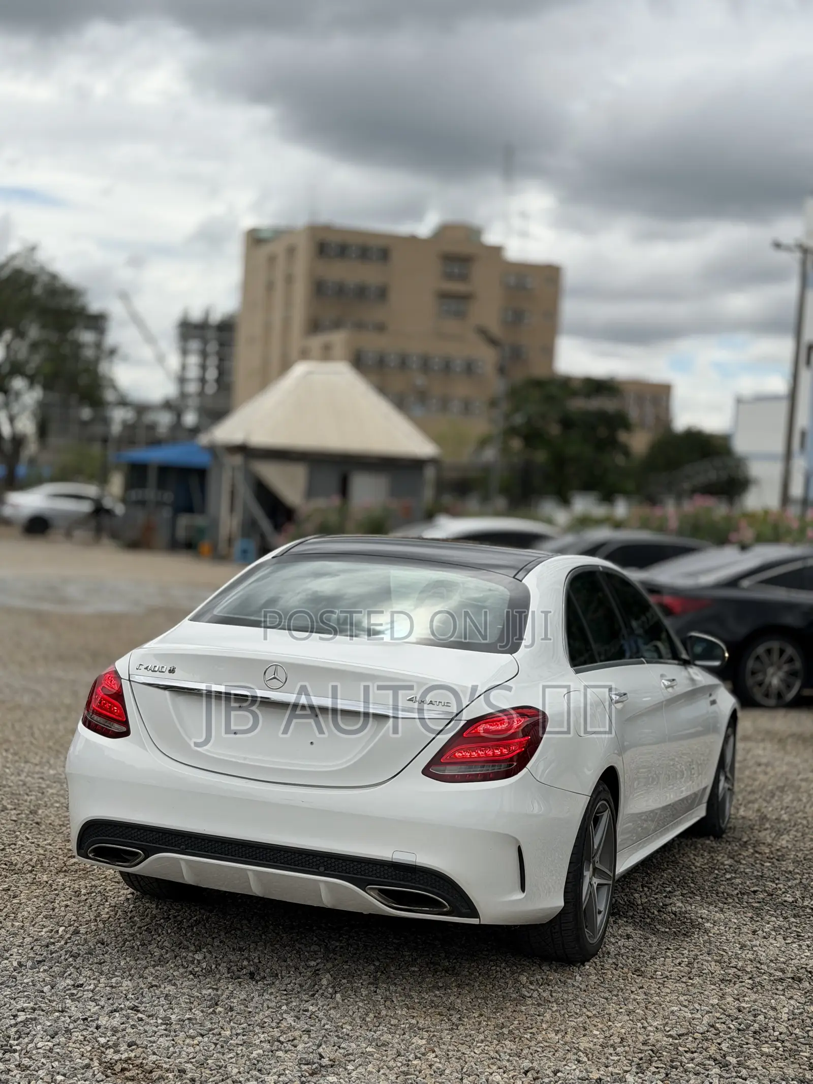 Mercedes-Benz C400 2016 White