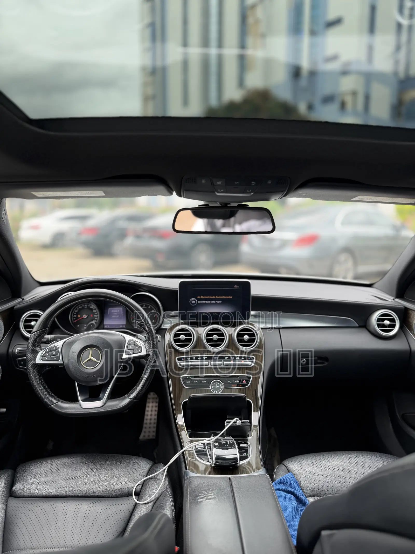 Mercedes-Benz C400 2016 White