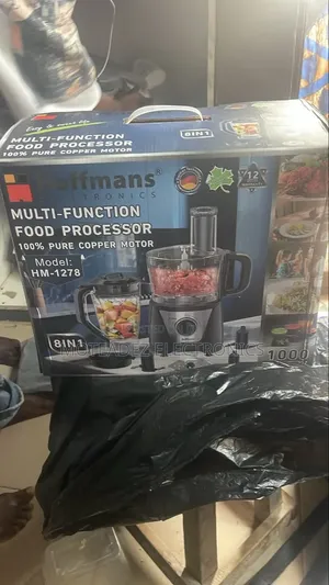 Hoffmans 8in1 Heavy Duty Copper Coil Multifunctional Food Processor