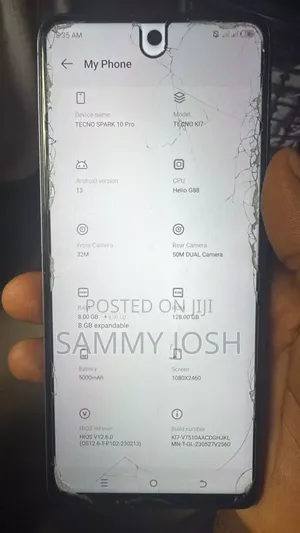 Tecno Spark 10 Pro 128 GB Blue