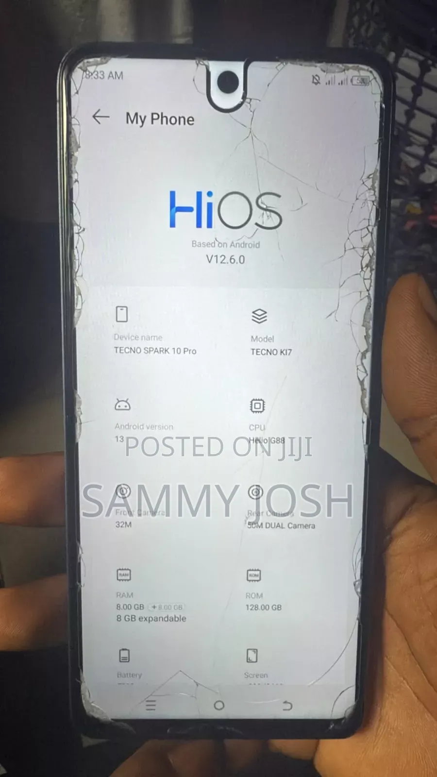 Tecno Spark 10 Pro 128 GB Blue