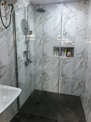 One Sided Fixed Bathroom Shower Cubicle