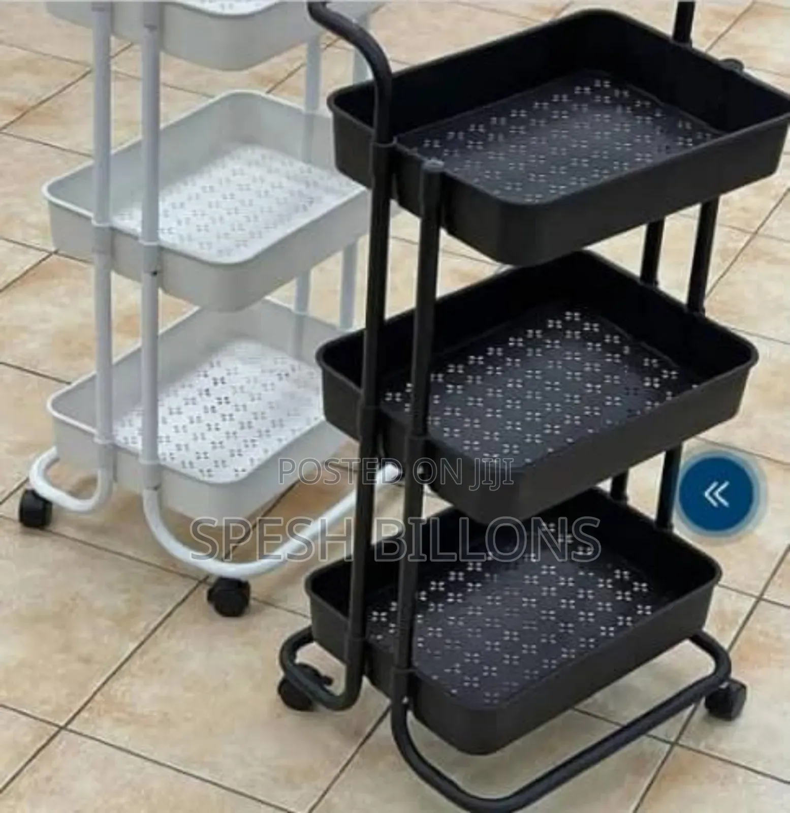Solid 3 Tier Rack, Strong Durable for Items