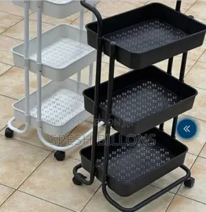 Solid 3 Tier Rack, Strong Durable for Items