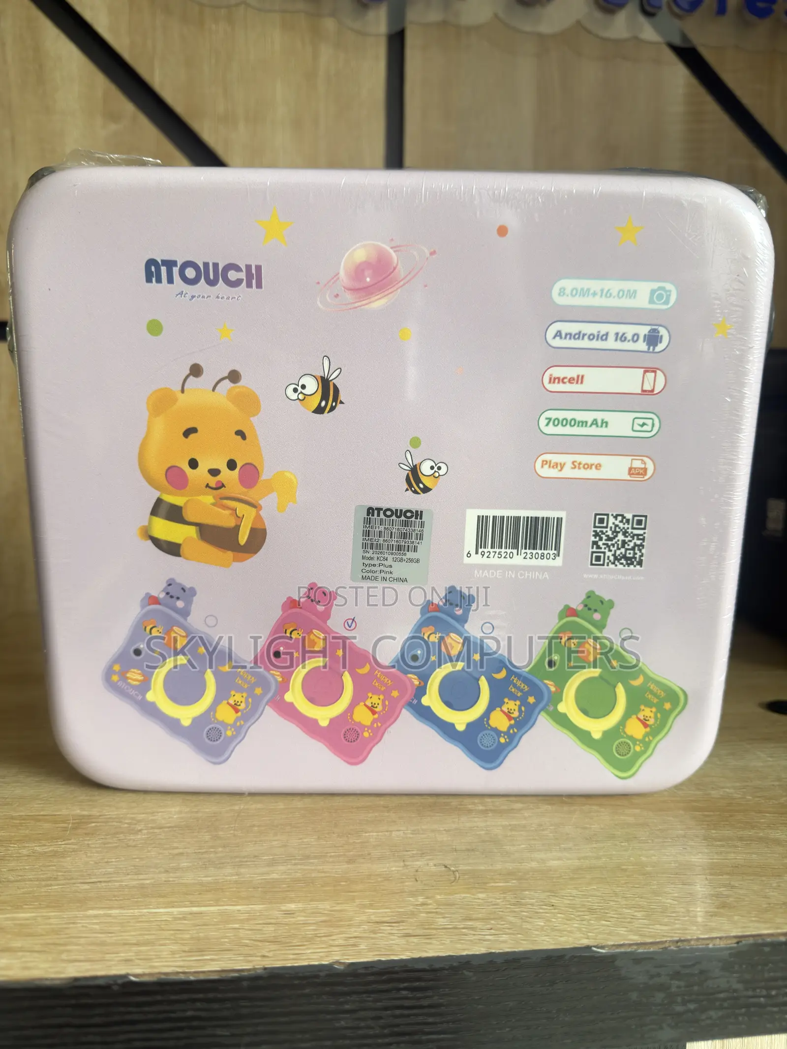 New Atouch KC64 256 GB Pink