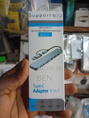 Generic 8 in 1 USB Type C Hub Multiport Adapter