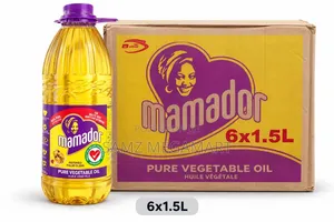 Mamador Pure Vegetable Oil 6x1.5L