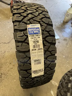 Original Brand New BFGoodrich All-Terrain T/a KO3 –LT285/70R17 126/123
