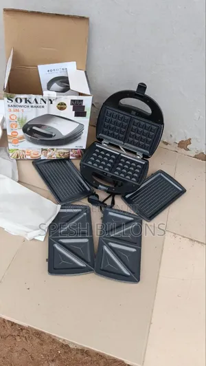 3 in 1 Toaster/Grill/Waffle Maker All in 1 Brand New