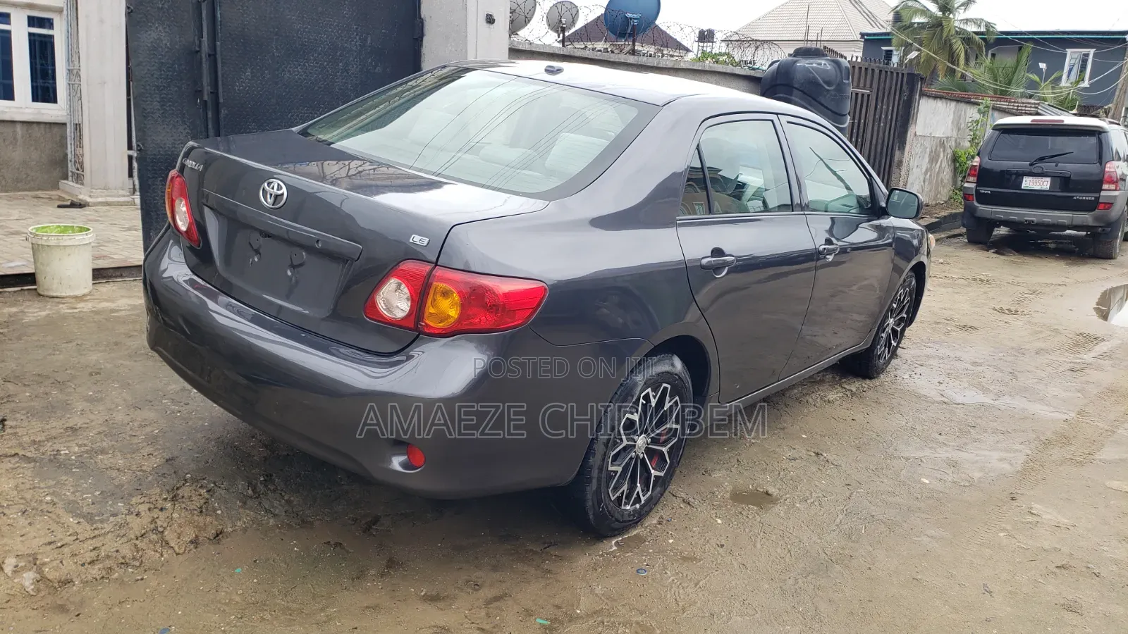 Toyota Corolla 2009 Gray