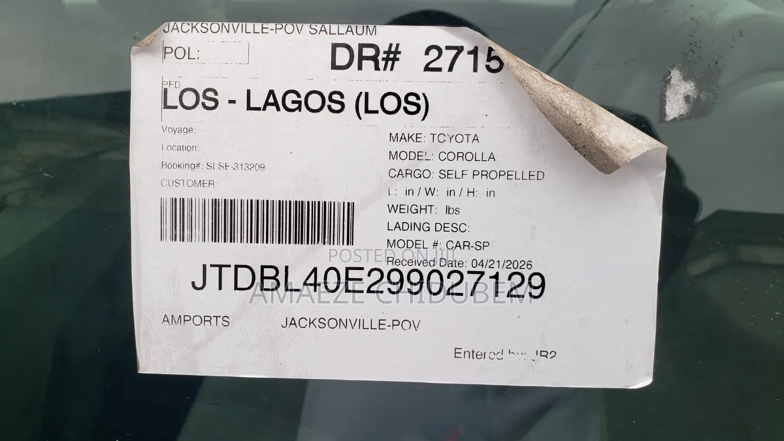 Toyota Corolla 2009 Gray