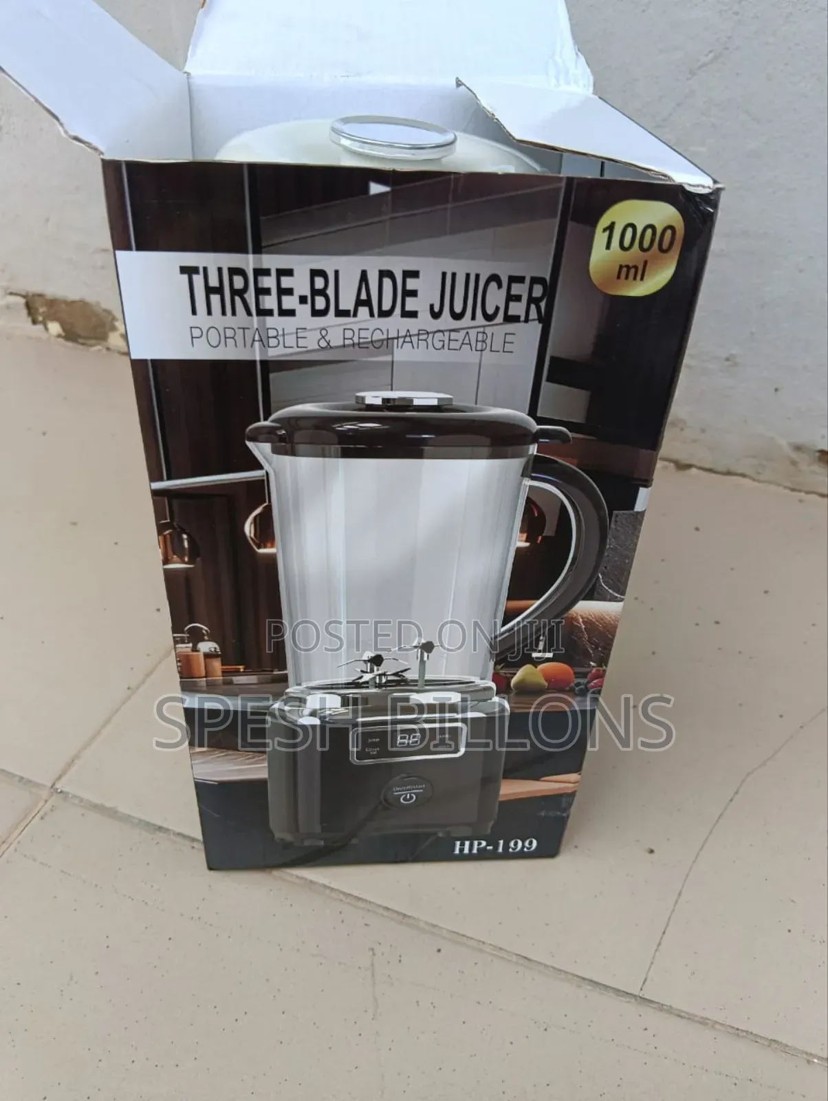 High Quality Rechargeable Blender Juicer 1000ML Brand New