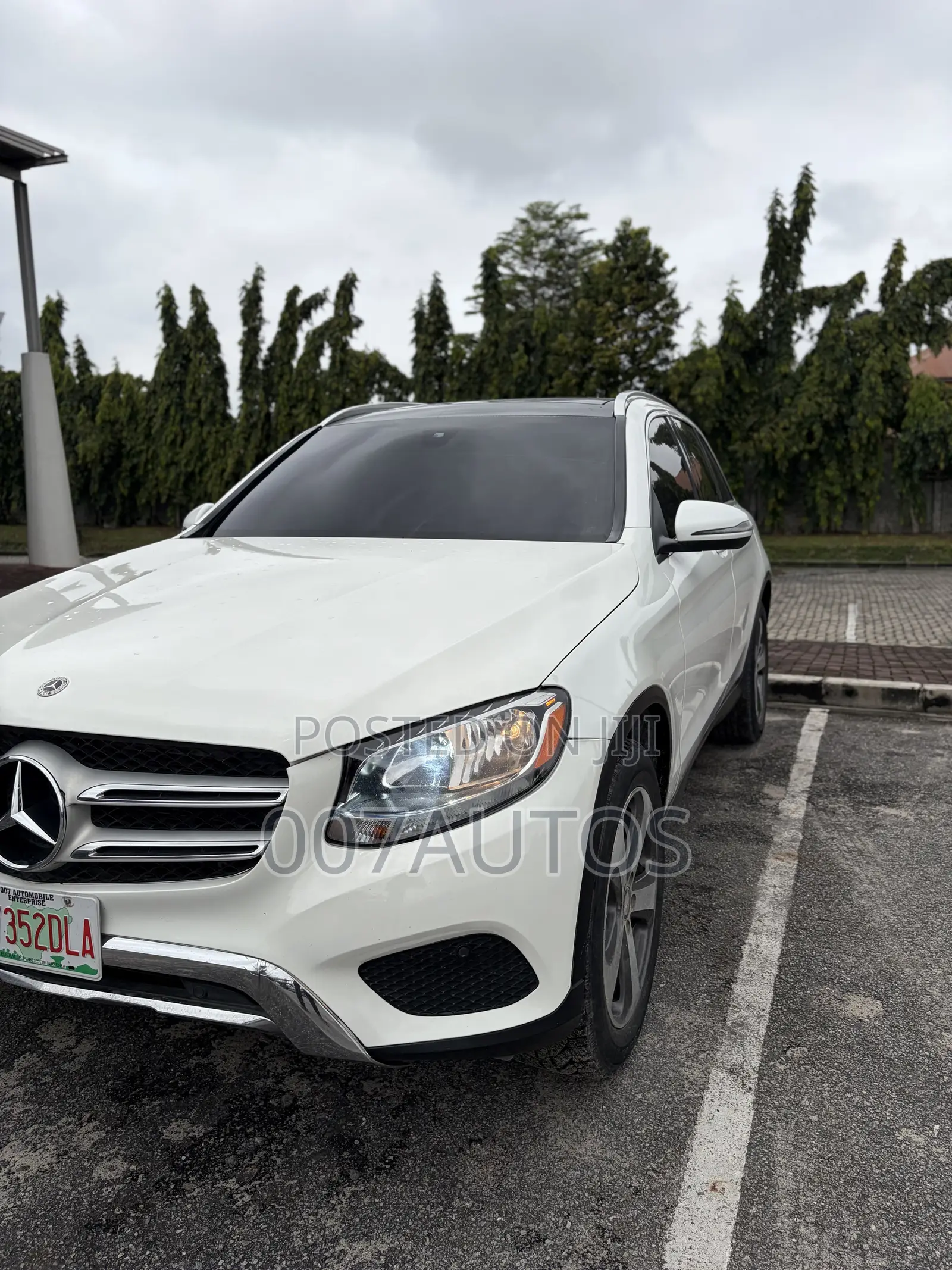 Mercedes-Benz GLC-Class 2017 White