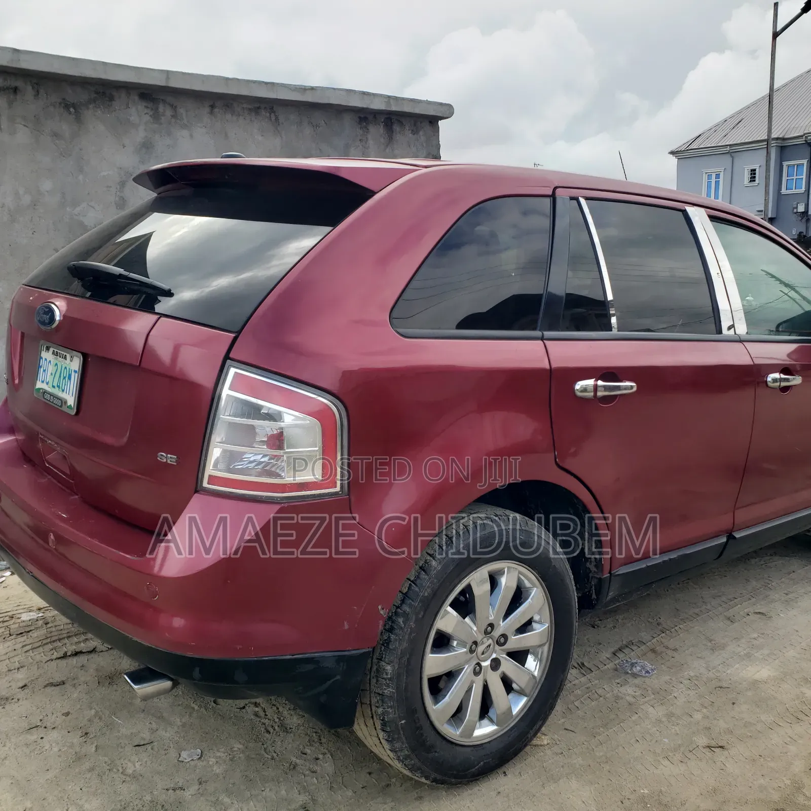 Ford Edge 2008 Red