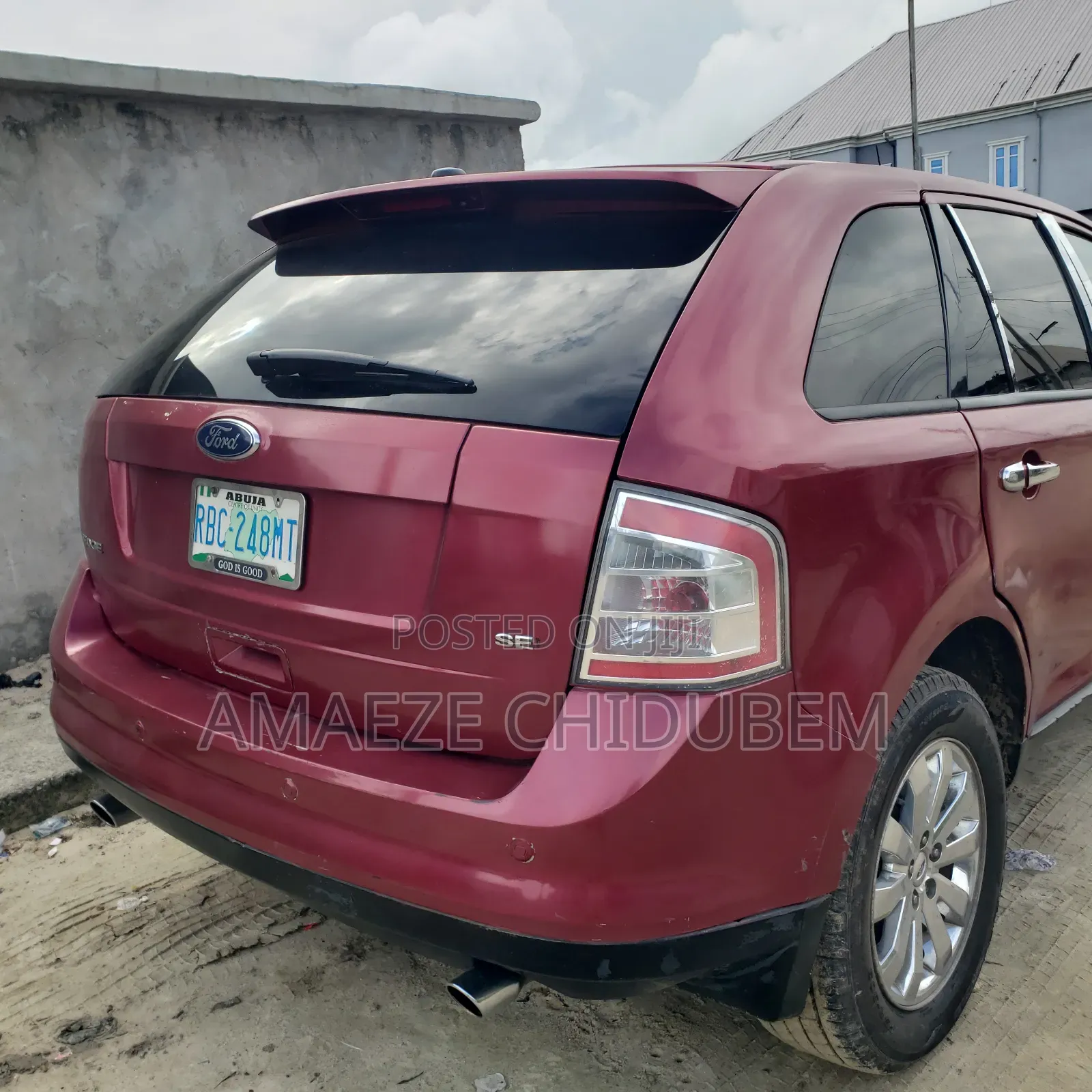 Ford Edge 2008 Red