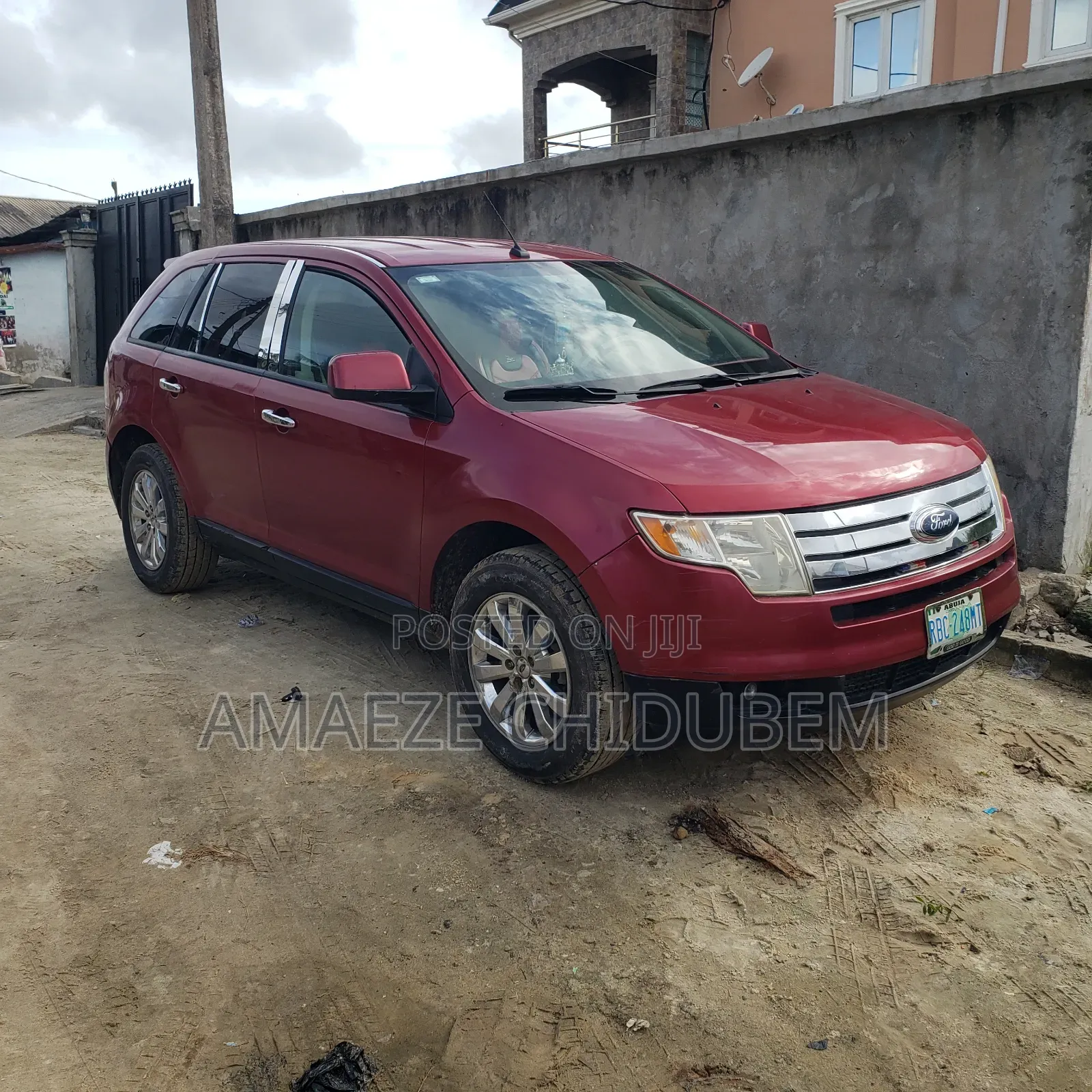 Ford Edge 2008 Red