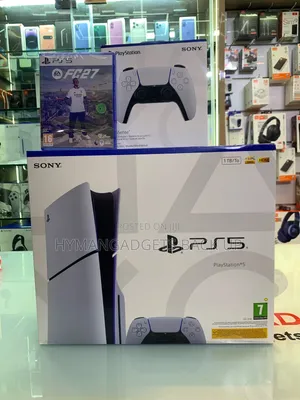 Brand New PS 5 Slim,FC 27 CD , Extra Pad