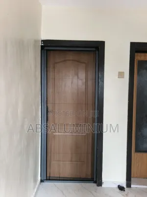 Gray Foldable Net Door