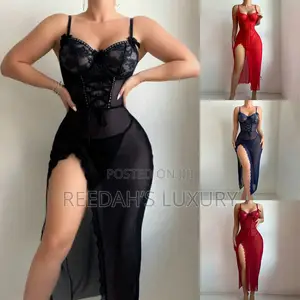 Midnight Seduction Corset Lingerie